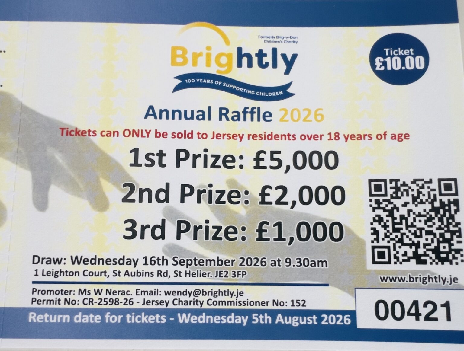 ANNUAL RAFFLE - Brightly